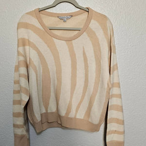 Ophelia‎ Roe Stripe Wool Blend Sweater Size XL